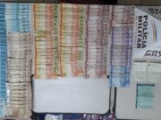 PM APREENDE GRANDE QUANTIDADE DE DINHEIRO FALSO NA BR-040 E EM TIRADENTES