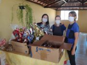 EXPOSITORAS DA FEIRA ‘SOLAR NA PRAÇA’ COMERCIALIZAM CESTAS DE PÁSCOA PARA GARANTIR RENDA DURANTE O FERIADO