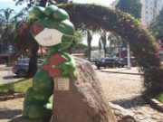 CLICK DO DIA: COM COMÉRCIO AUTORIZADO A FUNCIONAR, ATÉ O ET DE VARGINHA SE PROTEGE DA COVID-19