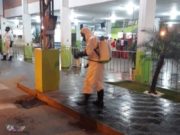 PONTOS COM POSSÍVEL TRANSMISSÃO DE COVID-19 PASSAM POR DESINFECÇÃO EM BARBACENA barbacena passa por desinfecção