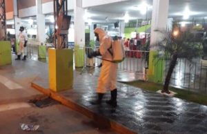 barbacena passa por desinfecção