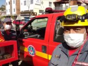 BOMBEIROS SALVAM MACAQUINHO QUE FOI ELETROCUTADO E CAIU DE UMA ALTURA DE 8M EM BARBACENA
