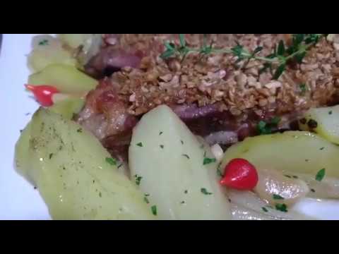 RECEITA DO CHEF: COSTELINHA EM CROSTA DE CASTANHA DE CAJU