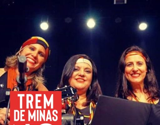 MULHERES DA ROTUNDA TRANSFORMAM O TREM EM ELEMENTO POÉTICO