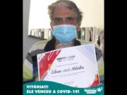 DEPOIS DE MESES INTERNADO POR COVID-19, PACIENTE TEM ALTA MÉDICA EM BARBACENA
