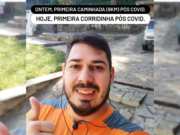 CINCO MESES APÓS VENCER A COVID-19, JOVEM CONSEGUE RETOMAR ATIVIDADE FÍSICA