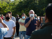 CONFIRA MAIS IMAGENS DA BRIGA QUE ACONTECEU NA GARAGEM DA VIAÇÃO PRESIDENTE EM SJDR