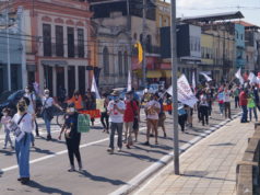 MANIFESTANTES REALIZAM NOVO ATO CONTRA O GOVERNO BOLSONARO EM SÃO JOÃO DEL-REI